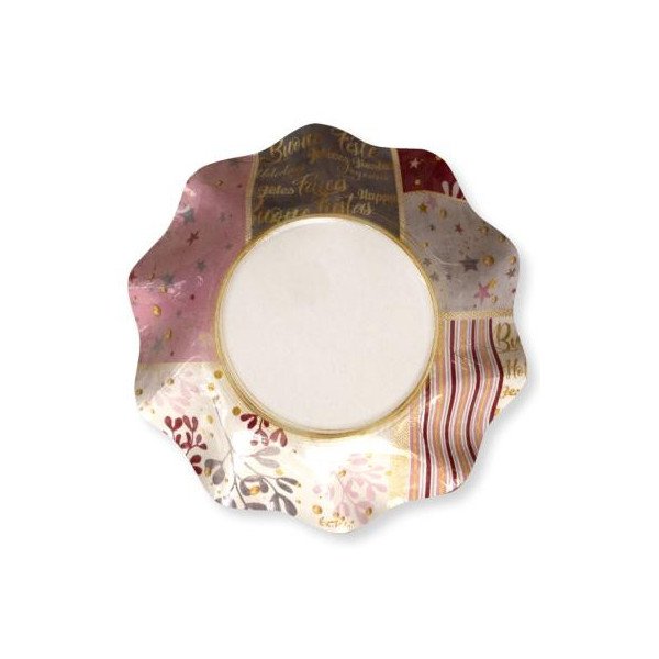 Piatti coppetta Rose Gold Ø 18,5 cm 8 pz