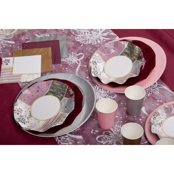 Piatti coppetta Rose Gold Ø 18,5 cm - 8 pz