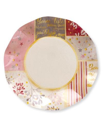 Piatti Rose Gold Ø 21 cm 8 pz