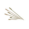 Spade Spiedi Bamboo Natural 100 pz | Pietrangioli