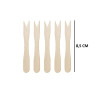 Forchettine in Legno 8,5 cm 1000 pz | Pietrangioli