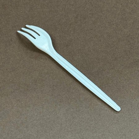 Forchettina "mini" 10 cm Bianca - 50 pz