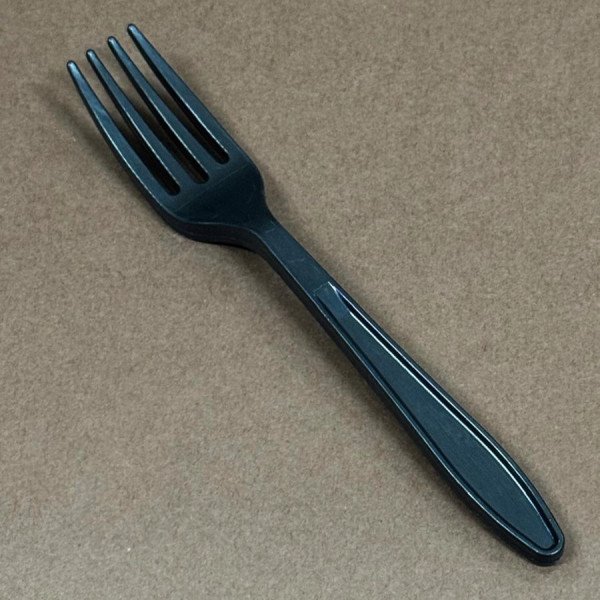 Forchettina "mini" 12 cm Nero - 100 pz