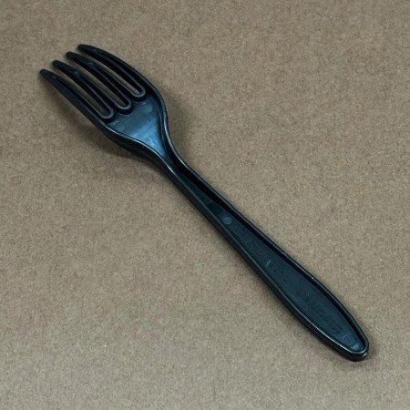 Forchettina "mini" 12 cm Nero - 100 pz