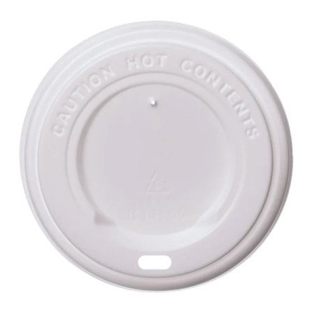 Coperchio in PS con foro Diametro 5,4cm - 50pz