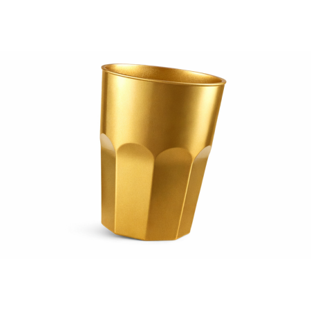 Bicchieri Stone Infrangibili Oro 300 cc 8 pz | Pietrangioli