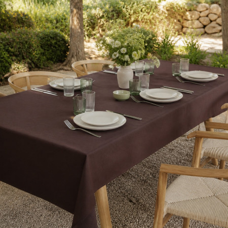 Tovaglia TNT Marrone 140x240 cm Riutilizzabile | Pietrangioli