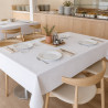 Tovaglia in TNT bianca 140x240 cm Linea Superior per tavolate e catering