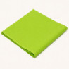 Tovaglie in TNT verde kiwi 100x100 cm Linea Superior per ristoranti - 25 pz