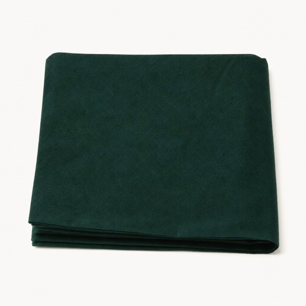Tovaglie in TNT verdi 100x100 cm Linea Superior per ristoranti - 25 pz