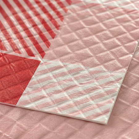 Tovaglie Carta Scozzese Rossa 100x100 cm 50 pz | Pietrangioli
