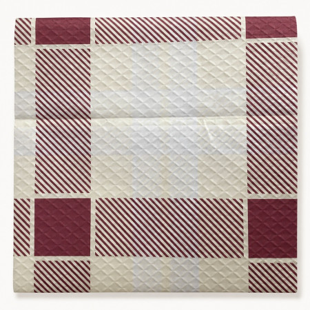 Tovaglie Scozzese Champagne 100x100 cm 50 pz | Pietrangioli