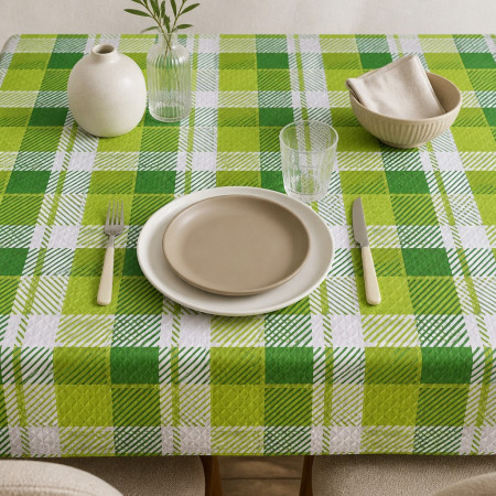 Tovaglie Scozzese Verde 100x100 cm 50 pz | Pietrangioli
