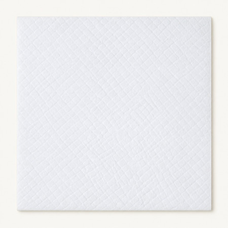 Tovaglie politenate bianche 100x100 cm - 50 pz