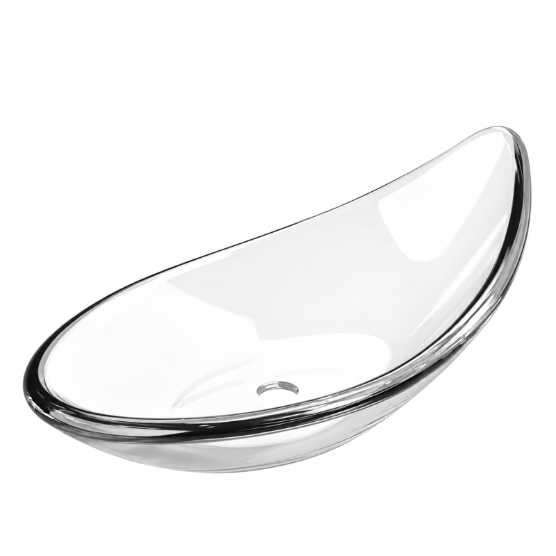 Monodose a goccia Drop 18 ml per finger food in SAN trasparente riutilizzabili - 6 pz