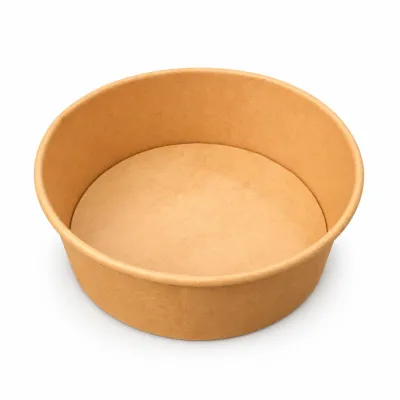 Insalatiere da asporto in cartoncino kraft 750 ml Usobio - 50 pz