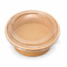 Insalatiere da asporto in cartoncino kraft 750 ml Usobio - 50 pz