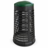 Trespolo portasacco 110 litri Mobil Plastic grigio con coperchio verde