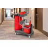 Carrello multiuso per pulizie VDM IdeaTop 6 con pressa per mop 4100P