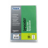 Buste a sacco portadocumenti Favorit Upocket 13x18 cm in polipropilene trasparente apertura lato corto - 25 pz