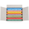 Gessetti colorati Giotto Robercolor Fila non polverosi tondi Ø 10 mm x 8 cm per lavagna - 100 pz