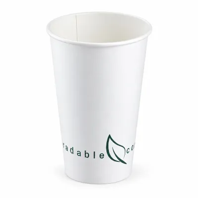 Bicchieri take away compostabili 240 ml - 50 pz