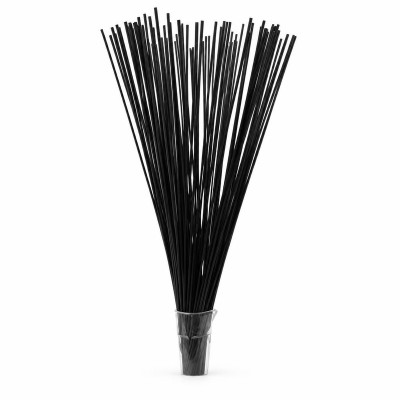 Cannucce extra lunghe 1 metro nere - 100 pz