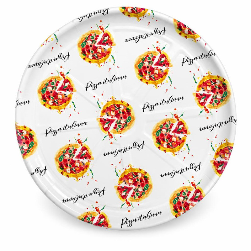 Piatti pizza in cartoncino Ø 32 cm - 100 pz