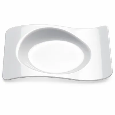 Piatti da dessert riutilizzabili trasparenti Forma Design 22x18 cm - 12 pz