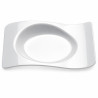 Piatti da dessert riutilizzabili trasparenti Forma Design 22x18 cm - 12 pz