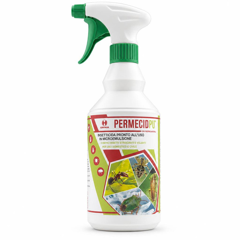 Insetticida volanti e striscianti ORMA Permecid PU 750 ml