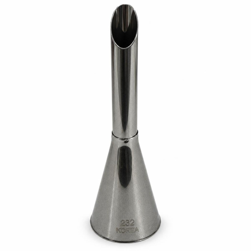 Bocchetta per sac à poche siringa in acciaio Ø 4 mm Thermohauser