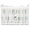 Cannucce bio bianche imbustate singolarmente 21 cm - 500 pz