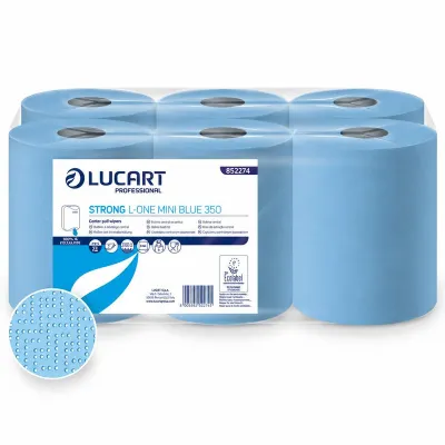 Asciugamani in rotolo Lucart Strong L-One Mini 350 - 6 rotoli