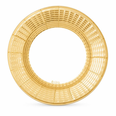 Piatti di carta Elegance Gold 21 cm - 8 pz