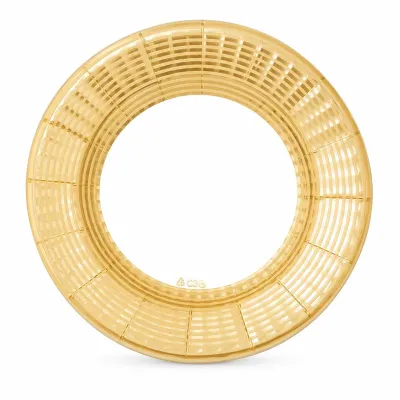 Piatti di carta Elegance Gold 21 cm - 8 pz