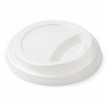 Coperchi compostabili con beccuccio per bicchieri da 360 ml - 100 pz
