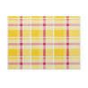 Tovagliette americane di carta Scozzese gialla 30x40 cm Okay per ristoranti e pizzerie - 250 pz