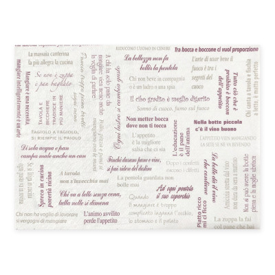 Tovagliette americane di carta Pour Parler 30x40 cm Okay per ristoranti - 250 pz