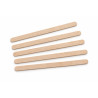Palettine da caffè in legno di betulla 11 cm in scatola dispenser Brenta Byò biodegradabili - 1000 pz