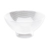 Coppette con piedino Medium Bowl 250 ml in plastica trasparente riutilizzabili - 6 pz