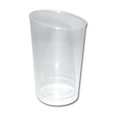 Bicchierini finger food conici Maxi 100 ml in plastica trasparente riutilizzabili - 10 pz