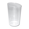 Bicchierini finger food conici Maxi 100 ml in plastica trasparente riutilizzabili - 10 pz