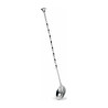 Cucchiaio da bar in acciaio inox con manico a spirale 29 cm per cocktail Leone