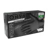 Guanti monouso in nitrile nero senza polvere 3,5 g Onyx VAM taglia XL - 100 pz