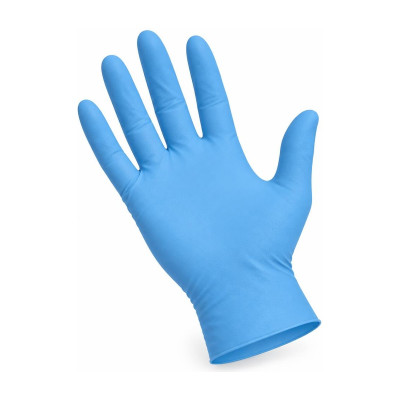Guanti monouso in nitrile blu senza polvere Nitrico 3,5 g Walking - 100 pz