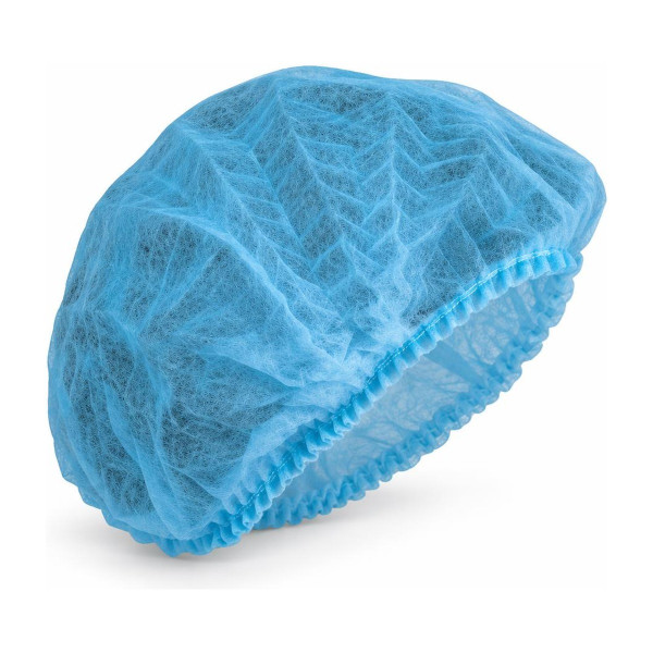 Cuffie monouso in TNT plissettate con elastico Ø 50 cm per cucina e HACCP Walking - 100 pz