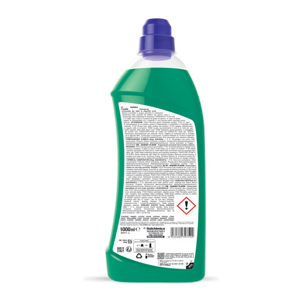 Detergente pavimenti universale profumato mela verde e bacche Sanitec Igienic Floor 1 L