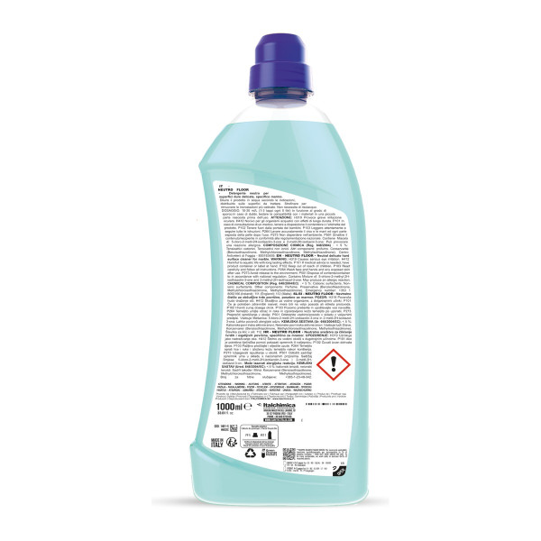 Detergente neutro per pavimenti delicati, marmo, parquet e cerati Sanitec Neutro Floor 1 L