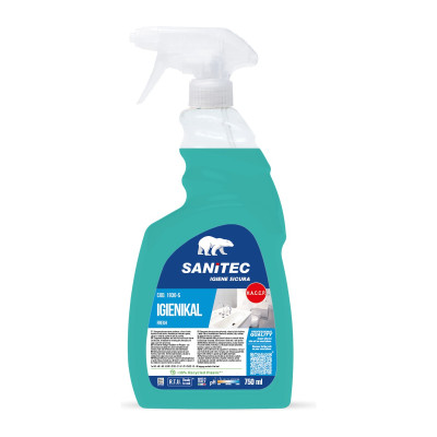 Disincrostante anticalcare profumato per bagni spray Sanitec Igienikal Fresh 750 ml